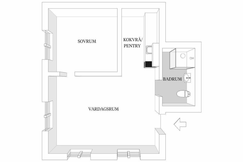 Bright Apartment In Park Environment Lund Ngoại thất bức ảnh